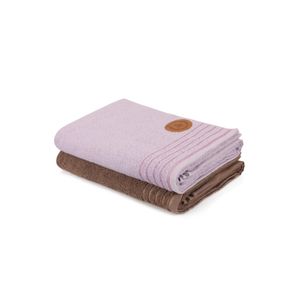Colourful Cotton Set ručnika za kupanje (2 komada) 410 , Purple