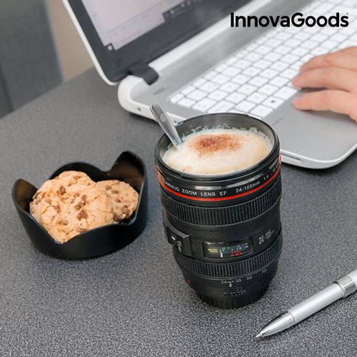  InnovaGoods višenamjenska čaša s poklopcem 400ml 11x4cm slika 2