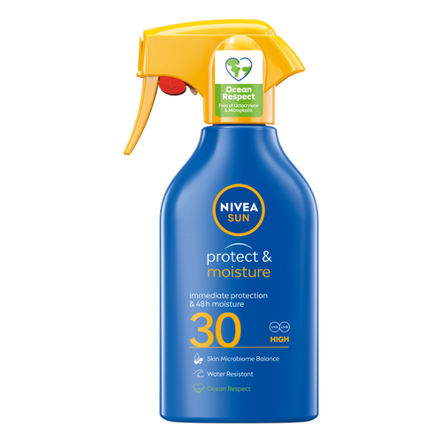 NIVEA SUN protect & moisture sprej sa rasprš. za zaštitu od sunca SPF 30 270 ml slika 1