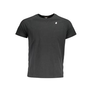 K-WAY T-SHIRT SHORT SLEEVE MAN BLACK