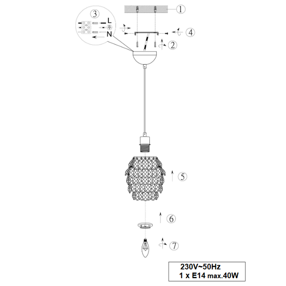 PETTY visilica d20 slika 3