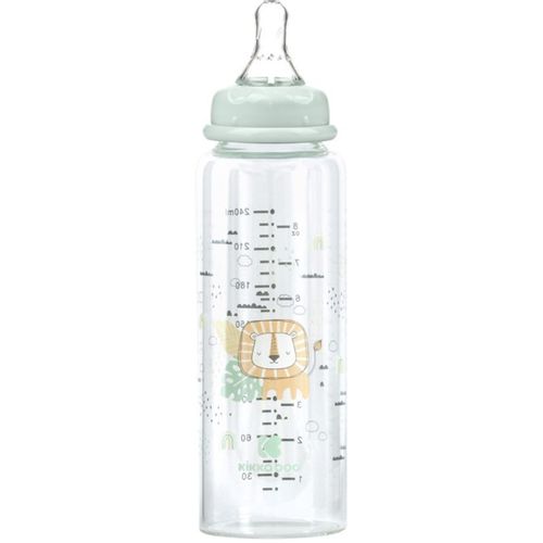 Kikka Boo Staklena flašica Savanna 240ml 3m+ Mint slika 2