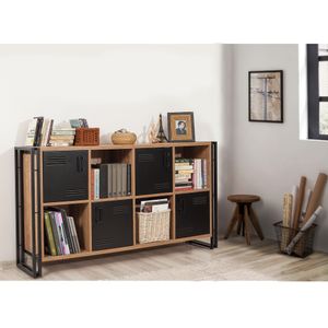 Hanah Home Cosmo Matrix Atlantic Pine
Black Console