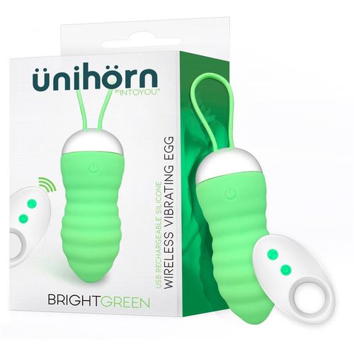 Unihorn Brightgreen Egg vibrator slika 1