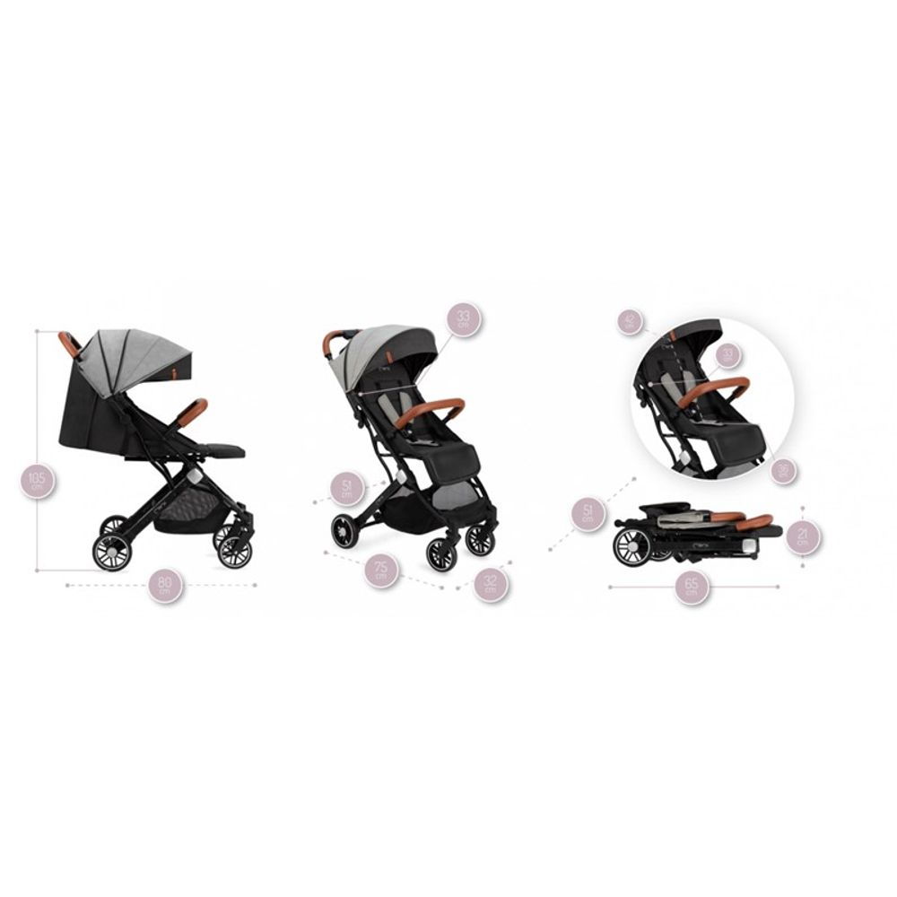 Momi Kolica Estelle, Grey slika 15