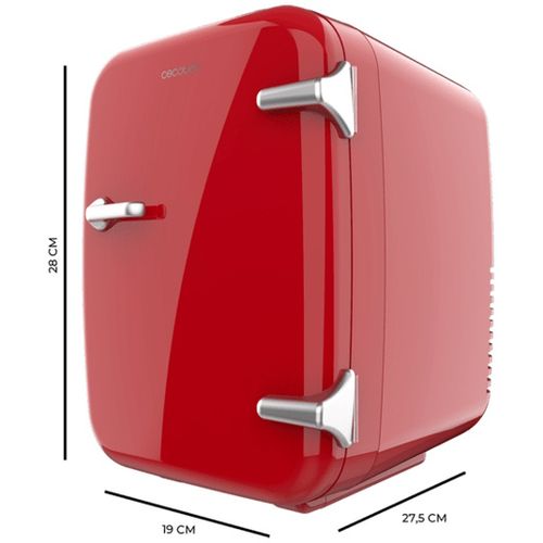 Cecotec prijenosni hladnjak, 12V-220V, hlađenje i grijanje, 7-65C, crveni Habana slika 3