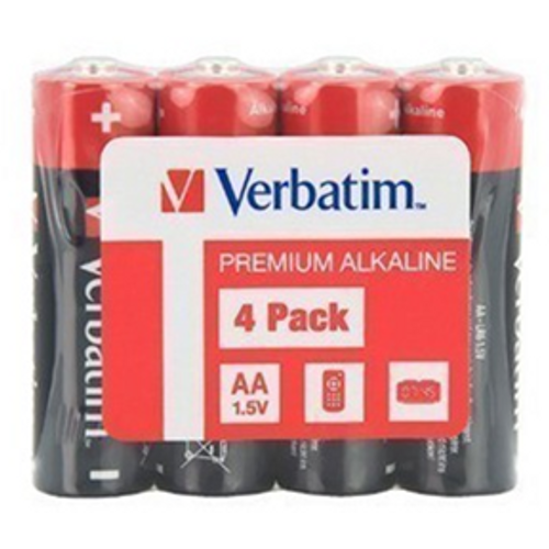 Verbatim Baterije aa lr6 verbatim 4 blister alkaline slika 1