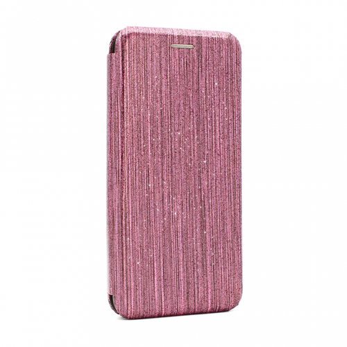 Torbica Flip Crystal za Huawei P40 pink slika 1