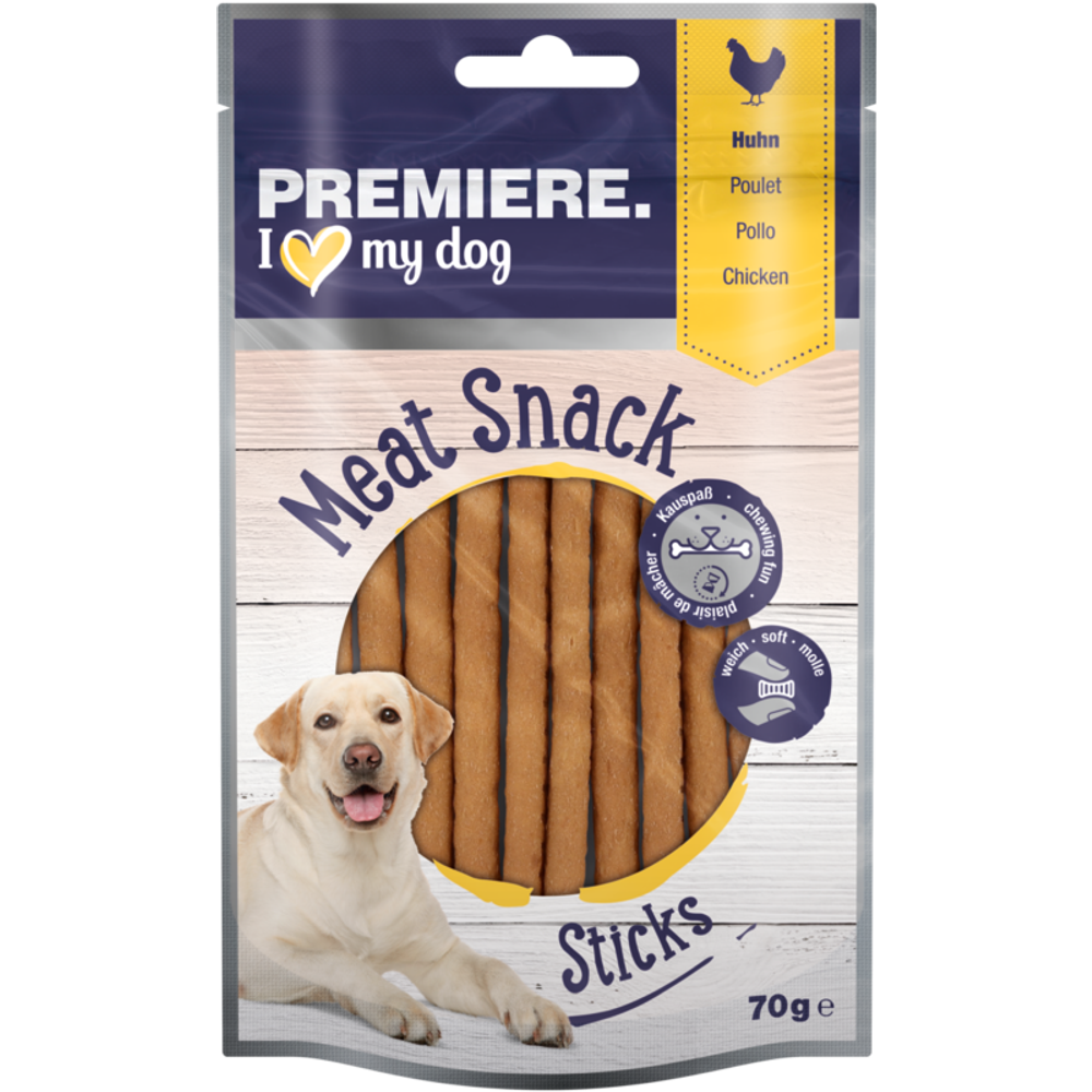 Premiere poslastica za pse Meat Snack Sticks piletina 70 g slika 1