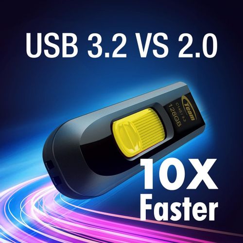 TeamGroup 32GB C145 USB 3.2 YELLOW TC145332GY01 slika 6