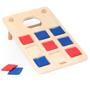 Viga 2u1 arkadna igra tic-tac-toe + cornhole - bacanje u metu