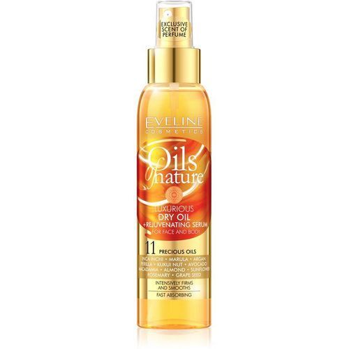 Eveline suho Ulje-Serum za Lice i Tijelo Oils Of Nature Po mlađujuće 125 ml slika 1