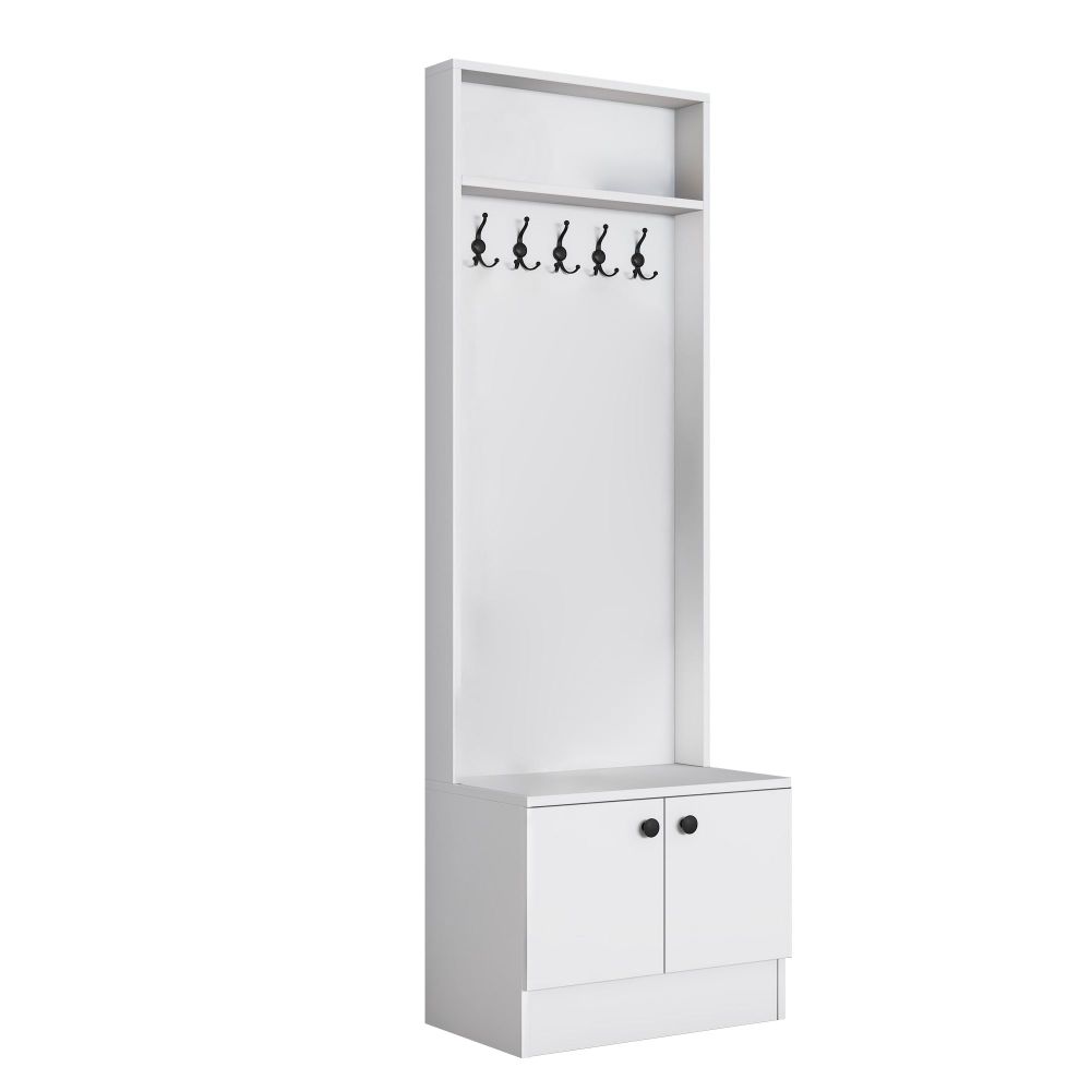 Hall Stand M16 - Bijela slika 9