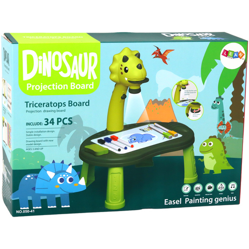 Projektor za crtanje - Dinosaur - Stol za igru 2 u 1 slika 5
