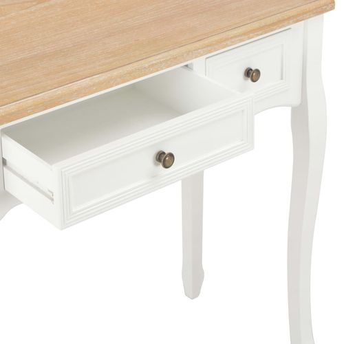 280044 Dressing Console Table with 3 Drawers White slika 32