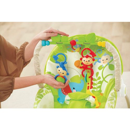 Fisher Price 3u1 sjedalica za manju i veću djecu - Rainforest (Kišna šuma) slika 2