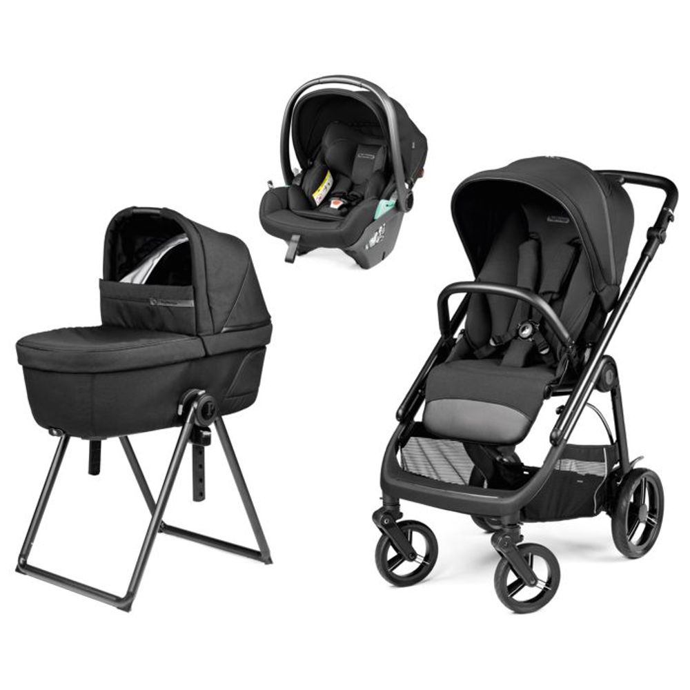 Peg Perego Kolica 3u1 Veloce Lounge Modular, True Black slika 1