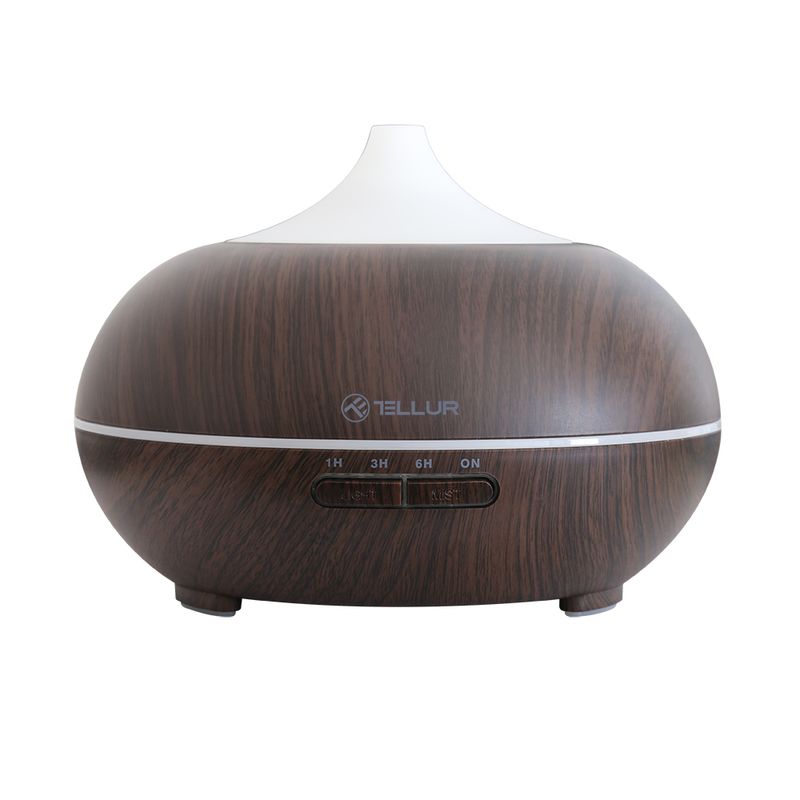 Tellur TELLUR SMART WIFI SMART AROMA DIFFUSER, 300ml, LED, TAMNO SMEĐA image