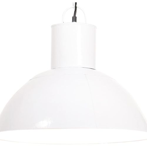 Viseća svjetiljka 25 W bijela okrugla 48 cm E27 slika 1
