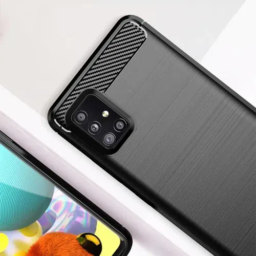 CARBON Case maska za SAMSUNG GALAXY A51 5G crna slika 4