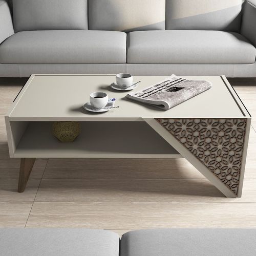 Beril - Cream Cream Coffee Table slika 2