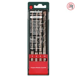 Metabo Garnitura Svrdala SDS - plus, 5 - 10mm / 4 dijelna u PVC Kutiji "SP" – 625580000