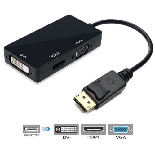 DisplayPort na HDMI+VGA+DVI adapter DHV-59 slika 3