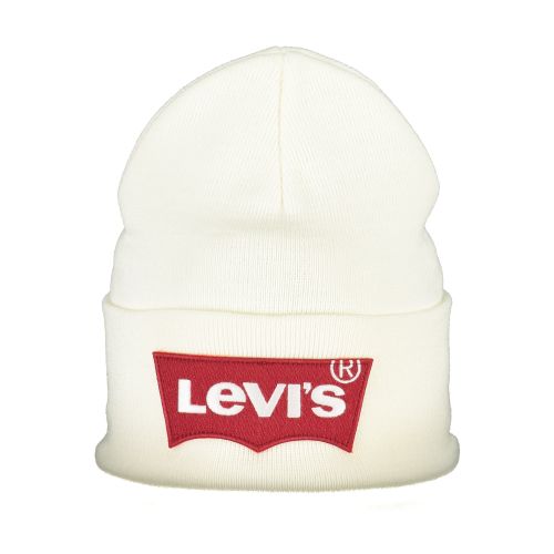 LEVI'S WHITE MEN'S BEANIE slika 1