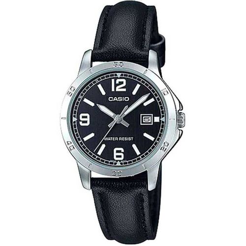 Casio LTP-V004L - Elegantni ženski sat s kožnim remenom slika 1