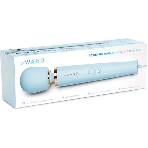 Plug-In masažni vibrator Le Wand, svijetlo plavi slika 9