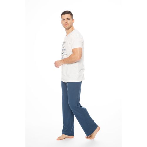 Dvodijelna muška pidžama s dugim hlačama slika 10