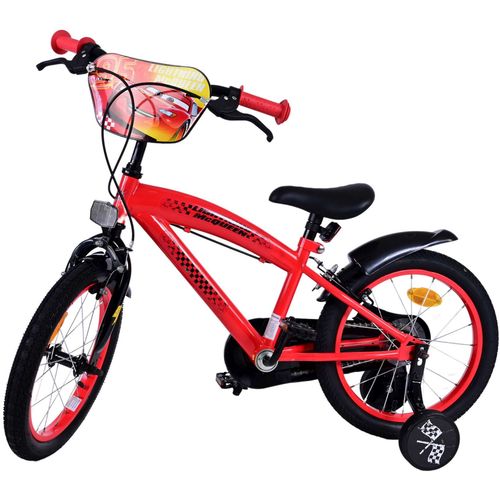 Dječji bicikl Volare Disney Cars 16" crveni s dvije ručne kočnice slika 10