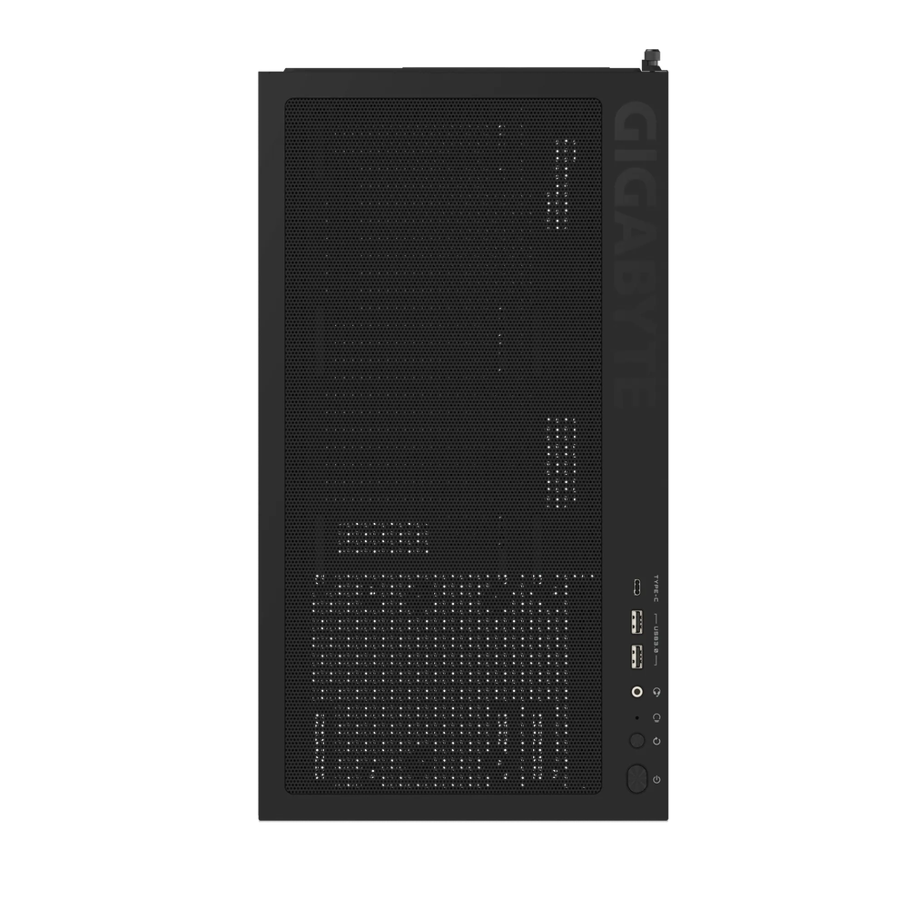 Gigabyte C500 Panoramic Stealth Ice USB-C USB 3.2 Gen2 ATX ARGB kućište, crno slika 5