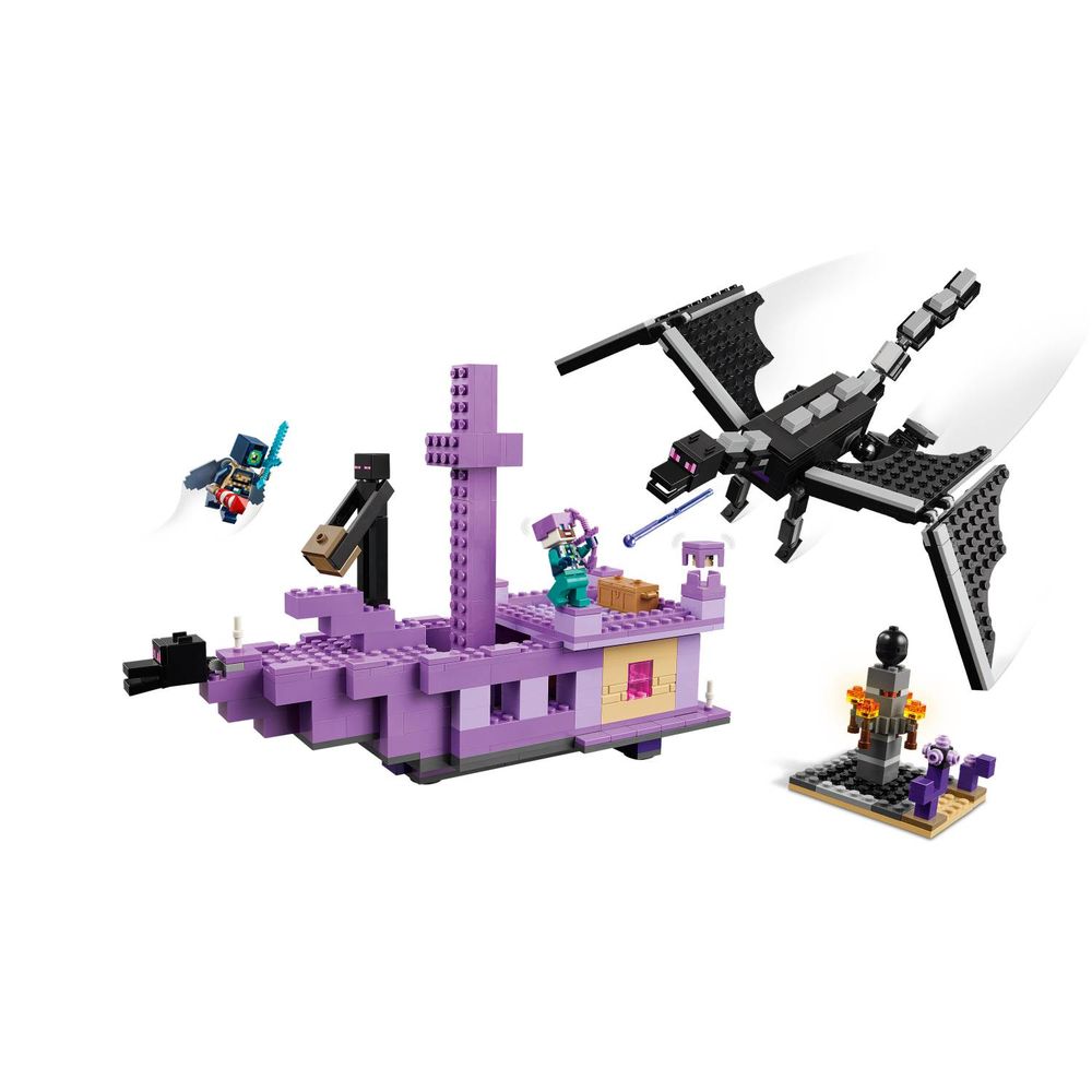LEGO 21264 Ender Zmaj i End Brod slika 9
