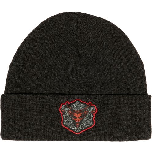 JINX DIABLO IV DAUGHTER OF HATRED BEANIE CHARCOAL HEATHER slika 1