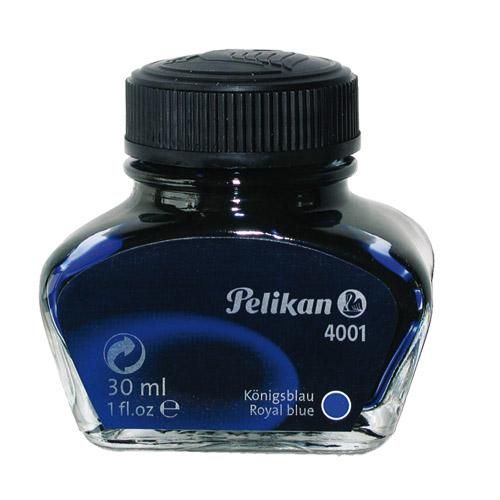 Tinta za nalivpero Pelikan, 4001, 30 ml, plava slika 1