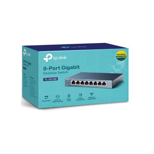 Switch TP-LINK TL-SG108 Gigabit slika 2