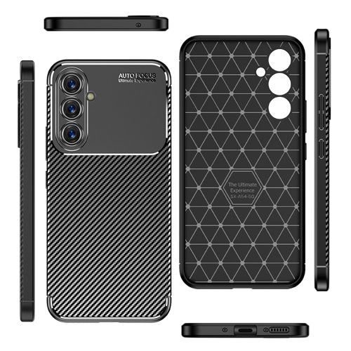 Techsuit – CarbonFiber maska za Samsung Galaxy A54 5G – crna slika 3