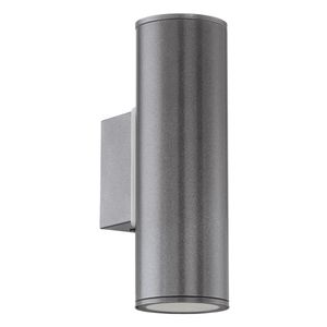 Eglo Riga Vanjska Zidna Lampa 2x3W LED, GU10, Čelik/Antracit