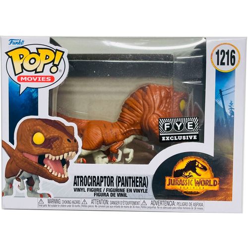 POP figure Jurassic World 3 Atrociraptor Panthera Exclusive slika 3