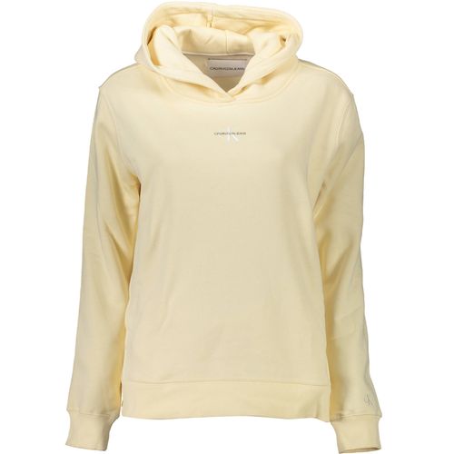 CALVIN KLEIN SWEATSHIRT WITHOUT ZIP WOMAN YELLOW slika 1