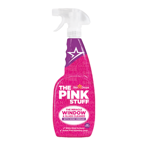 THE PINK STUFF Čudesno sredstvo za čišćenje prozora i stakla s octom ruže 750ml 