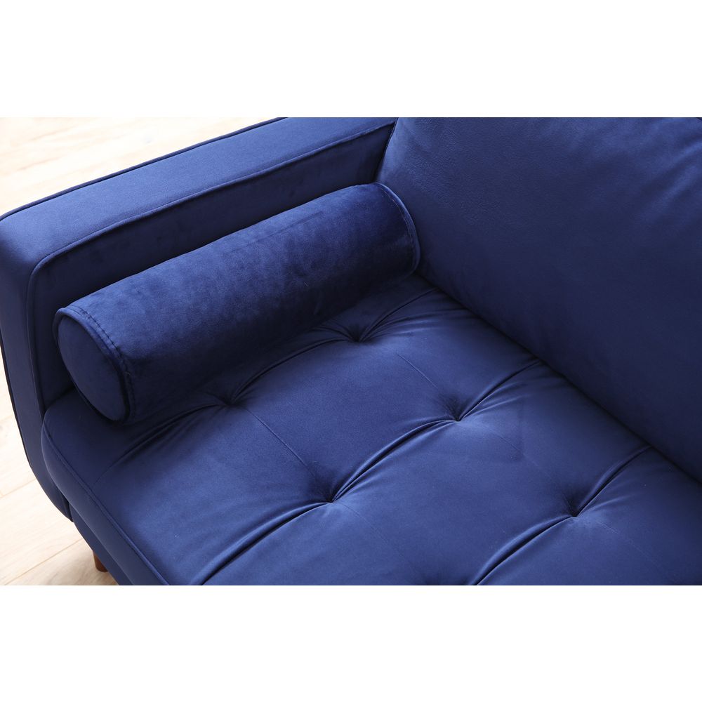Sofa Rome - Tamnoplava 3-sjedalna slika 3