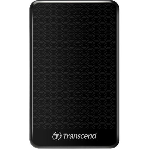 Transcend TS1TSJ25A3K External HDD 1 TB, A3K, USB3.0, 2.5", Anti-shock system, Backup software, 182 gr, Black slika 1