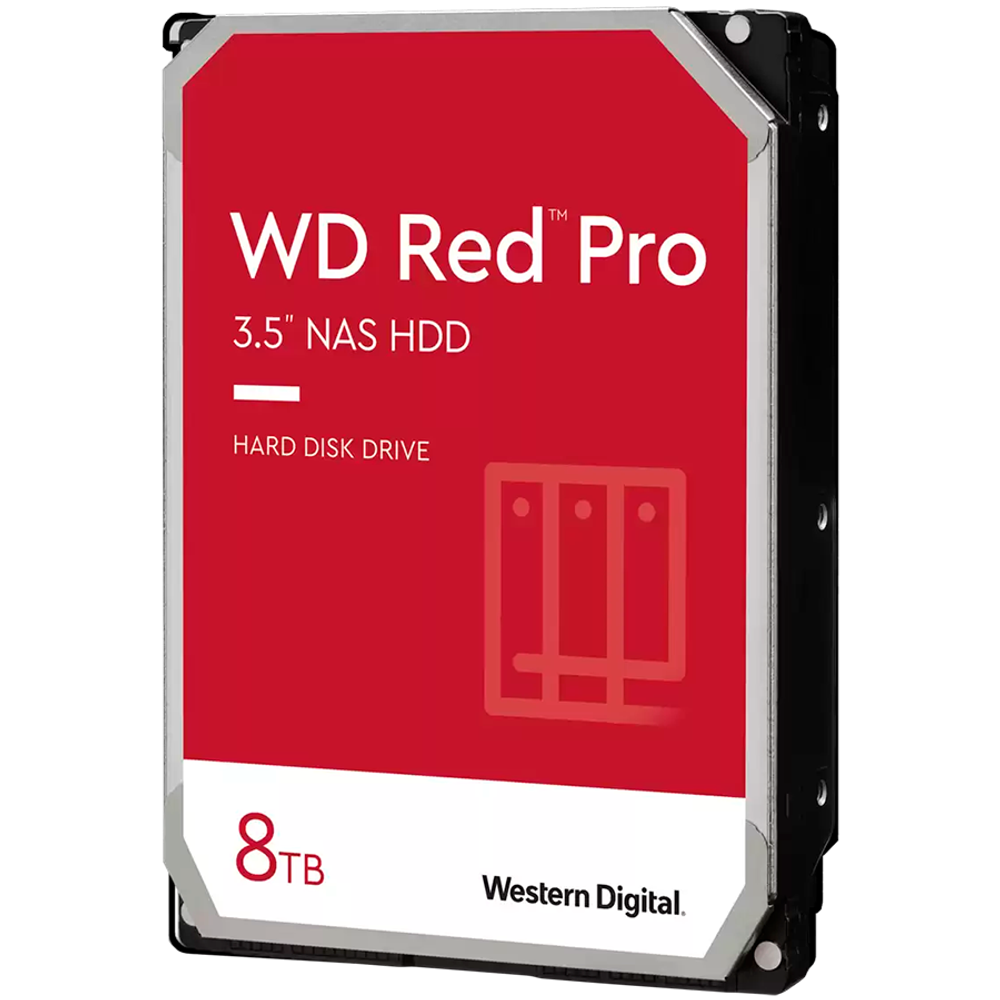 HDD Desktop WD Red Pro (3.5'', 8TB, 512MB, 7200 RPM, SATA 6 Gb/s) slika 1