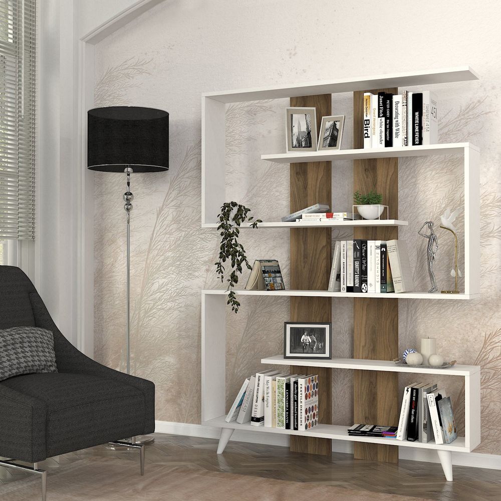 Rain - White, Walnut White
Walnut Bookshelf slika 2