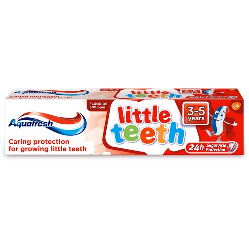 Aquafresh dečija pasta za zube Little Teeth 3-5g,  50ml slika 1