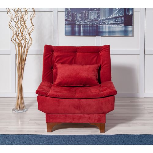 Kelebek Berjer - Claret Red Claret Red Wing Chair slika 2