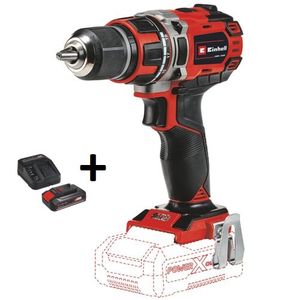 Einhell Akumulatorska bušilica TE-CD 18/50 Li BL-Solo + Baterija 2.5 Ah i punjač