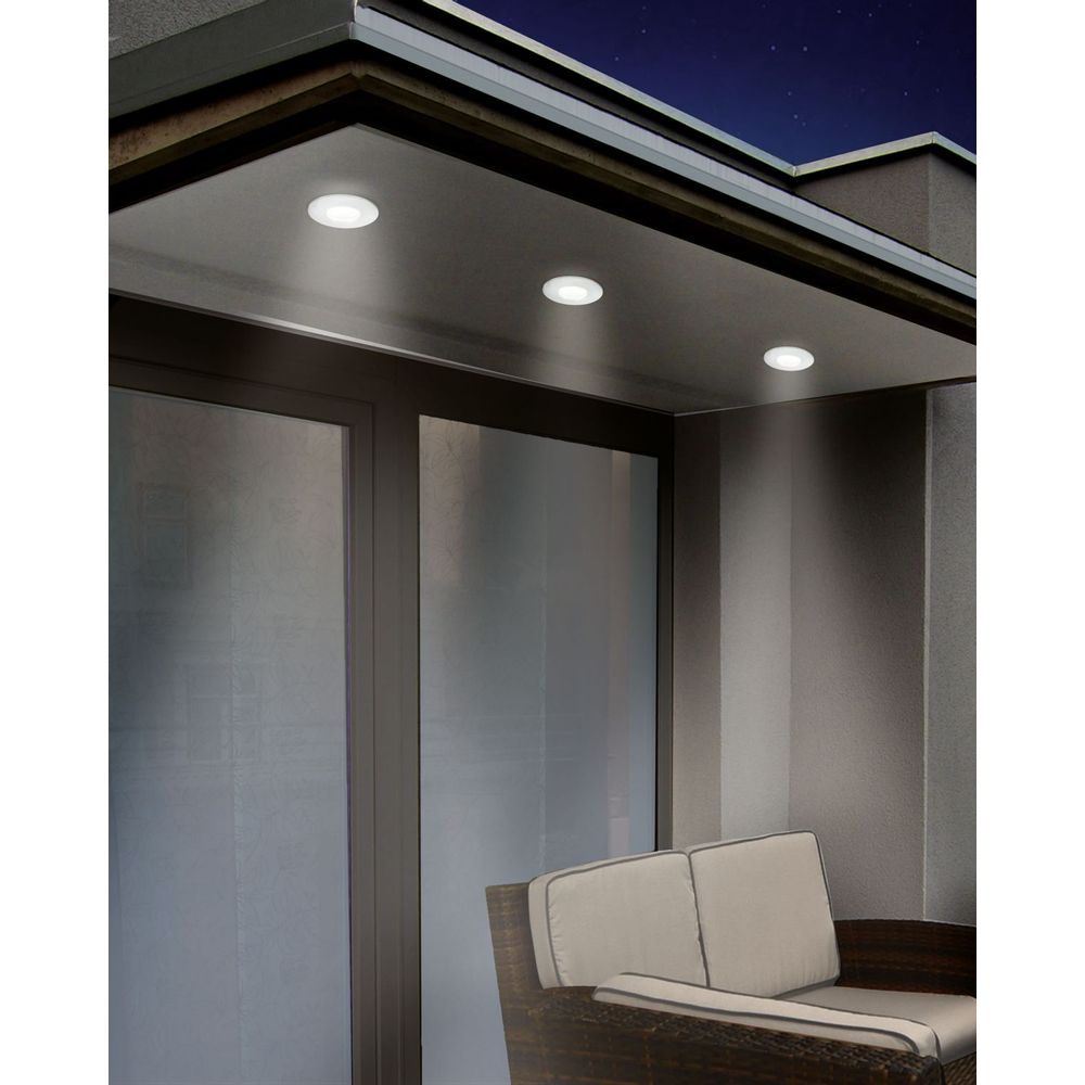 Eglo Margo vanjska ugradbena/1, led, gu10, 5w, bijela  slika 5